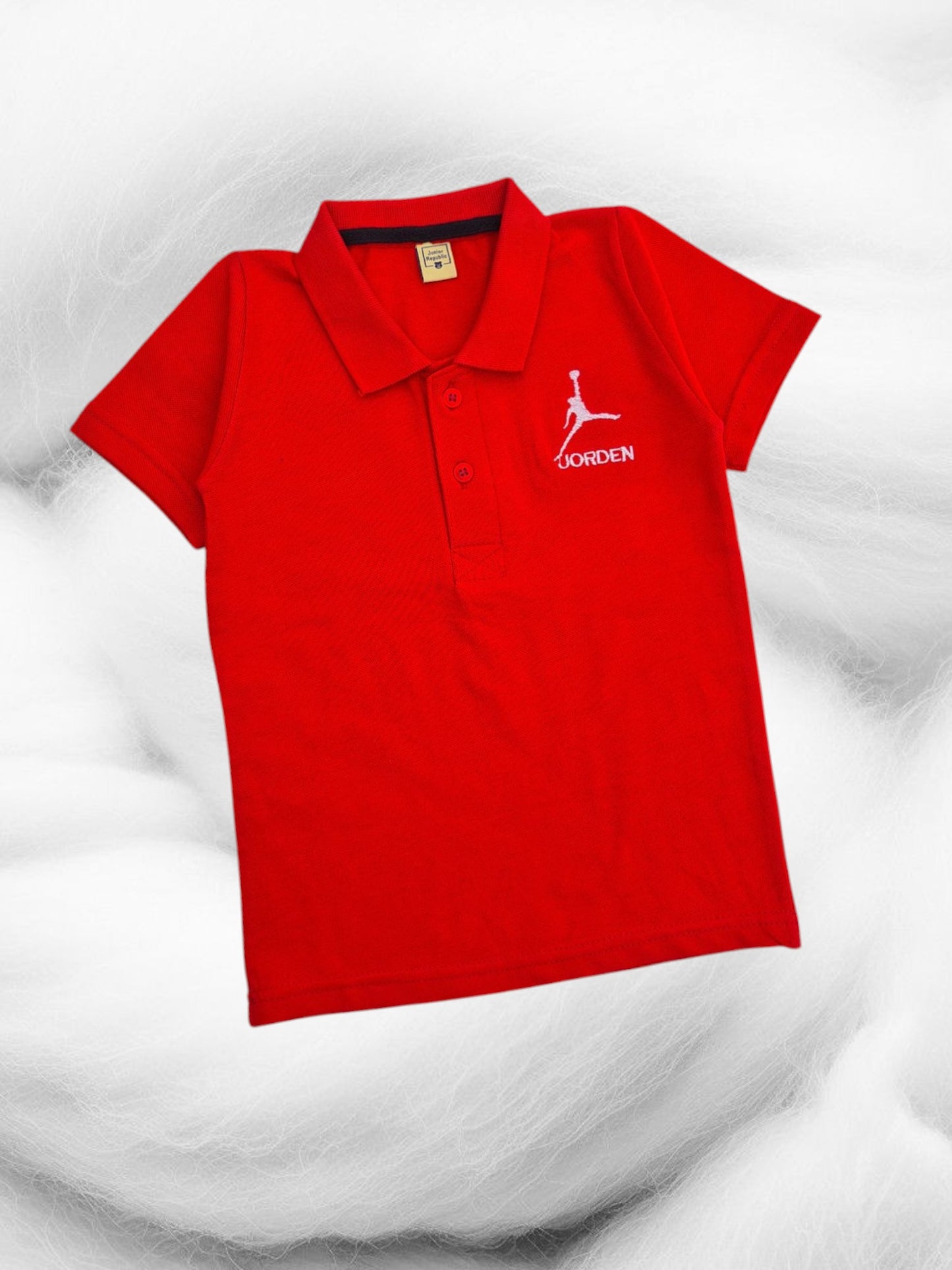 Junior Republic Kid's Jorden Embroidered Polo Shirt