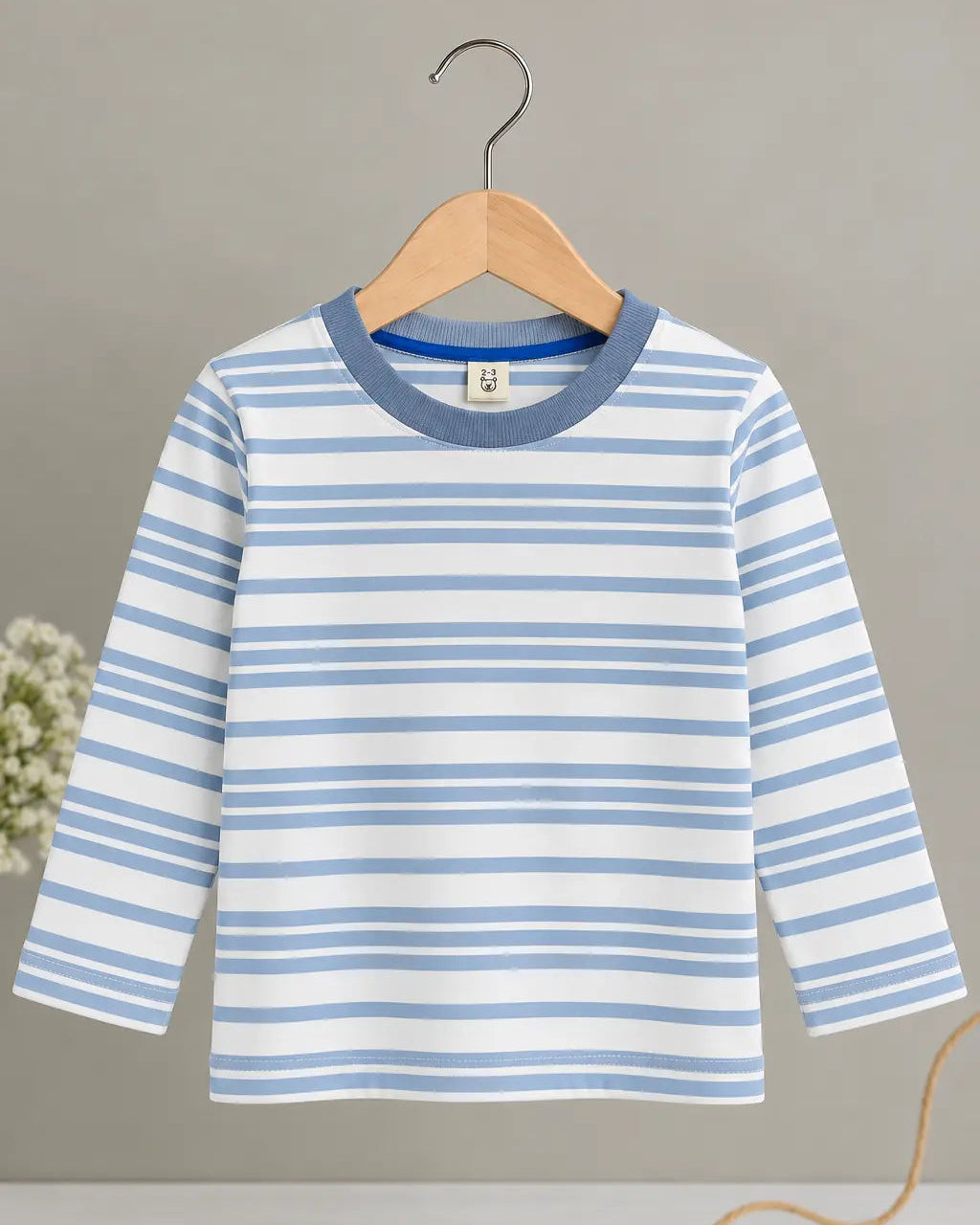 Kid's Stripes Style long Sleeves Shirt