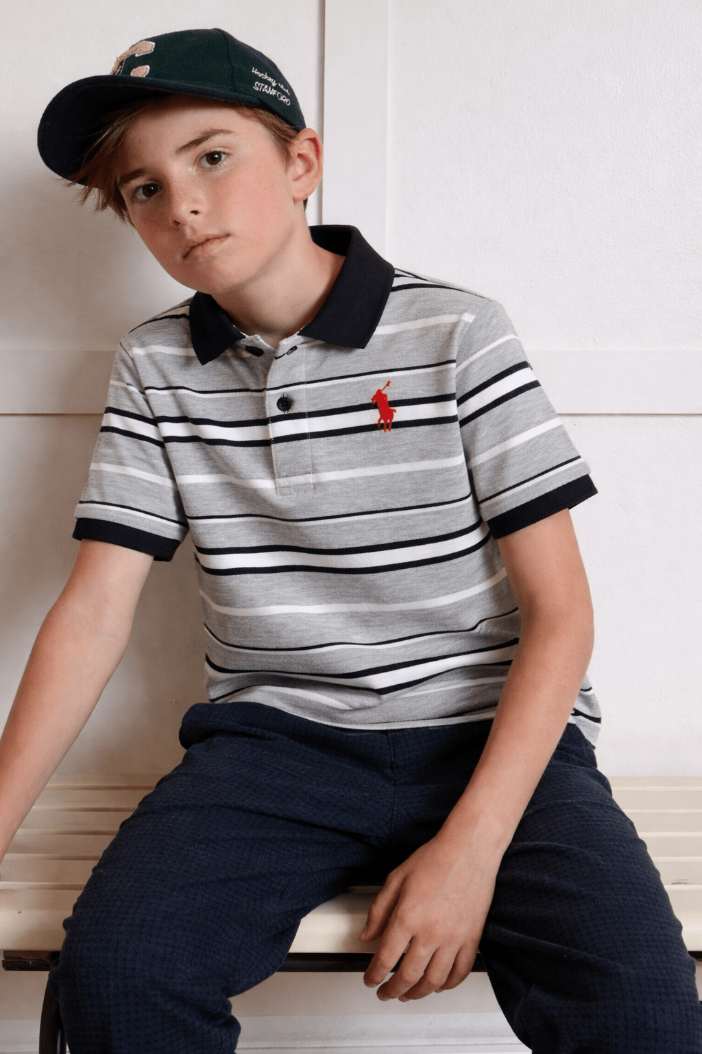 Junior Republic Kid's Stripes style Polo Shirt - Rs. 499 SALE - Junior Republic