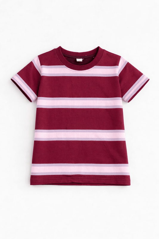 Junior Republic Kid's Stripes Style Tee Shirt - Junior Republic