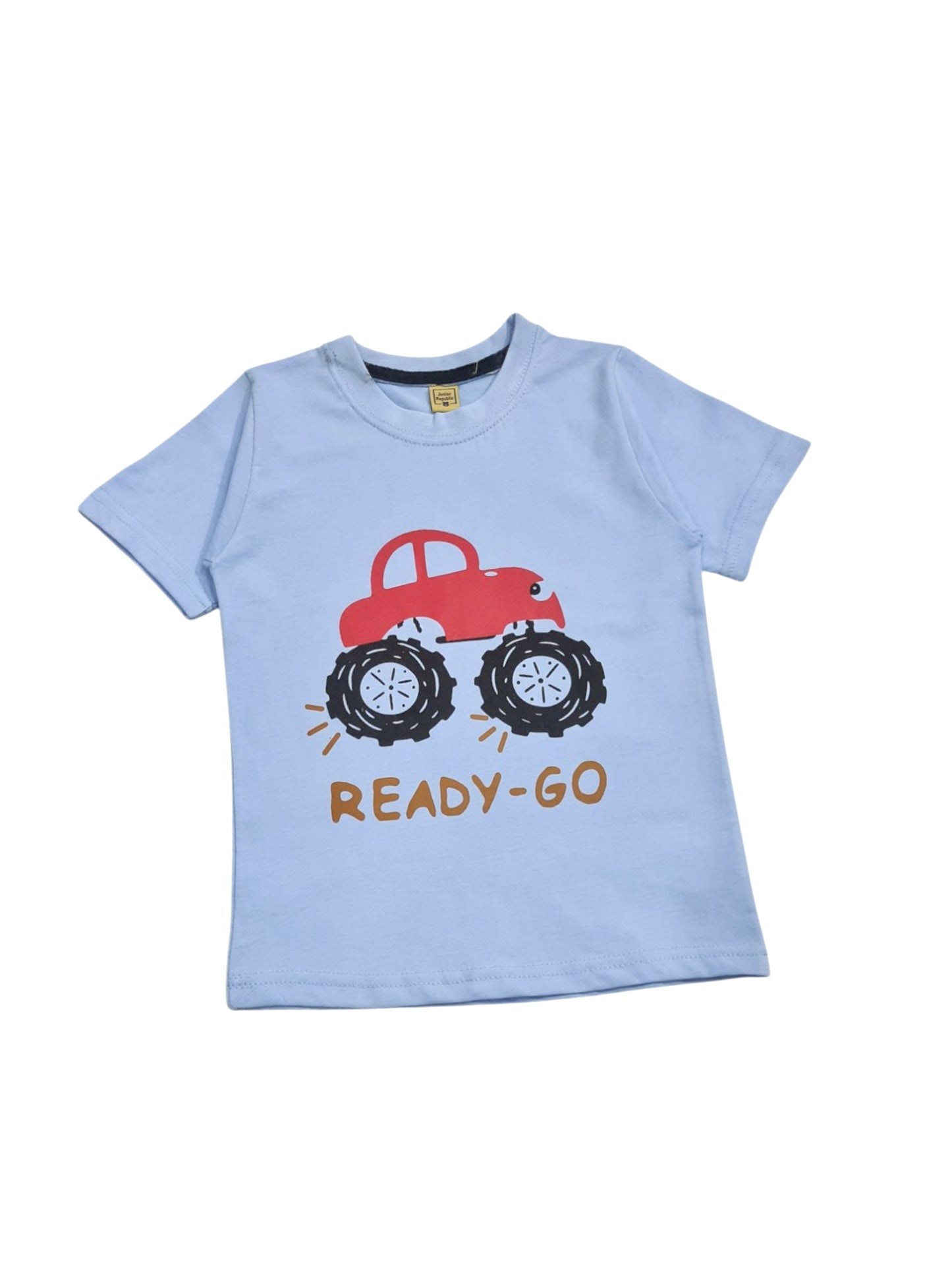 Junior Republic Kid's Ready Go Printed Tee Shirt - Rs. 299 SALE