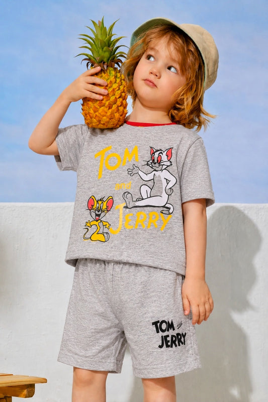 Junior                           Republic Kid's Tom & Jerry Printed Twin Set