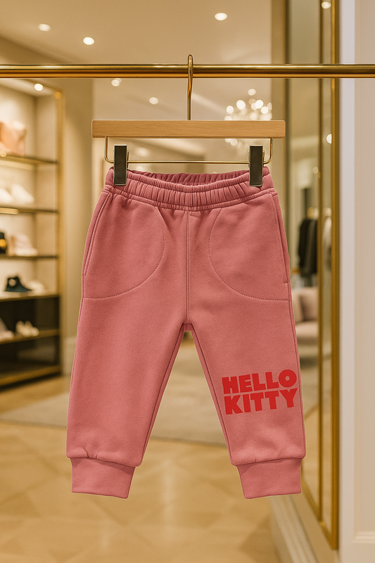 Junior Republic Hello Kitty Printed Fleece Winter Trouser - Rs. 399 SALE