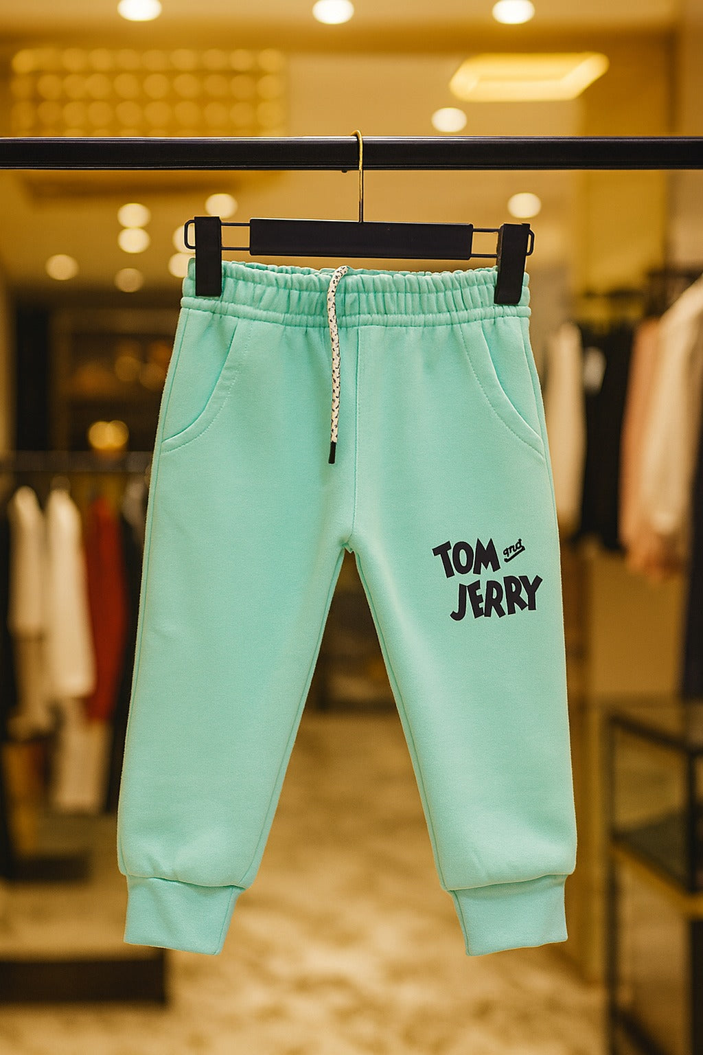 Junior Republic Tom & Jerry Printed Fleece Winter Trouser - Rs. 399 SALE