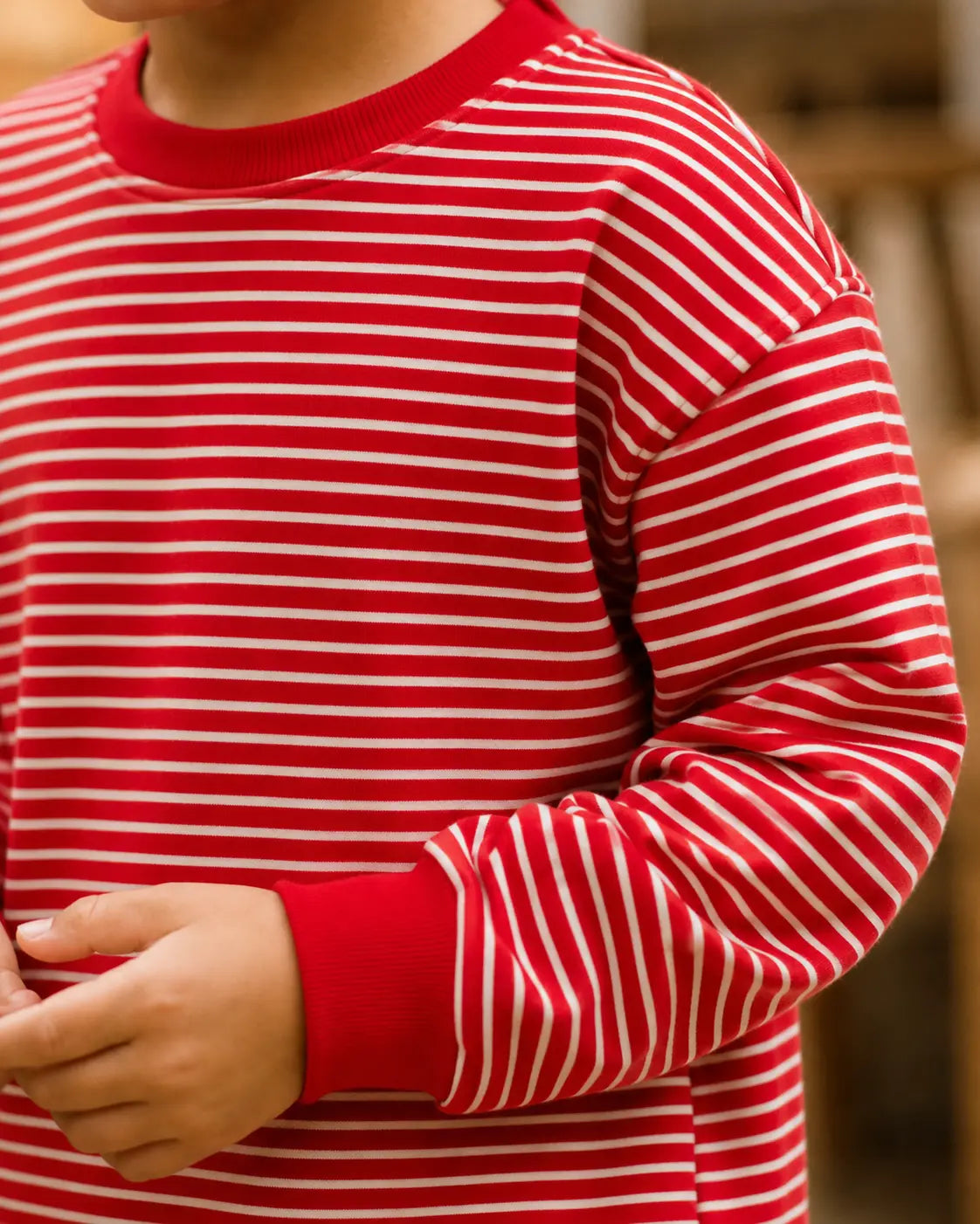 Kid's Stripes Style long Sleeves Shirt