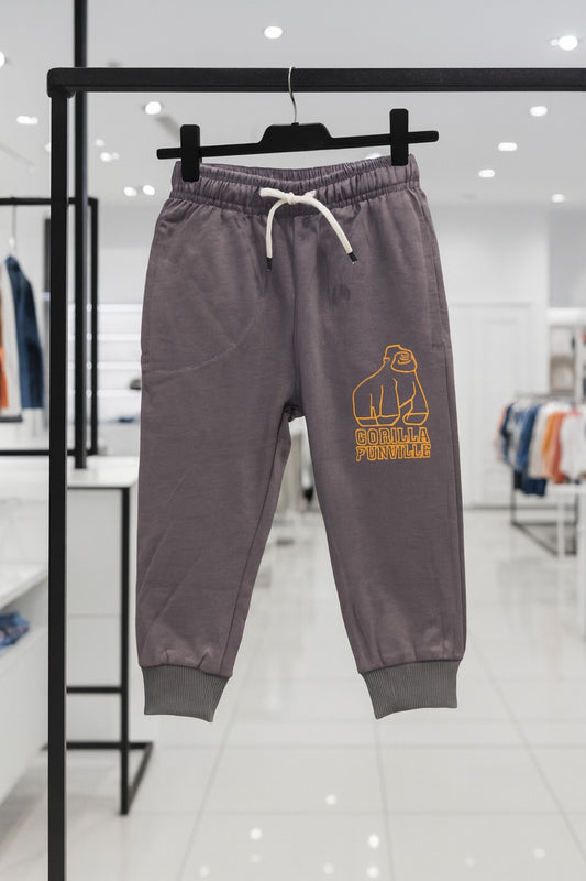 Junior Republic Cotton Jersey Mid Season Gorilla Printed Trouser - Rs. 499 SALE