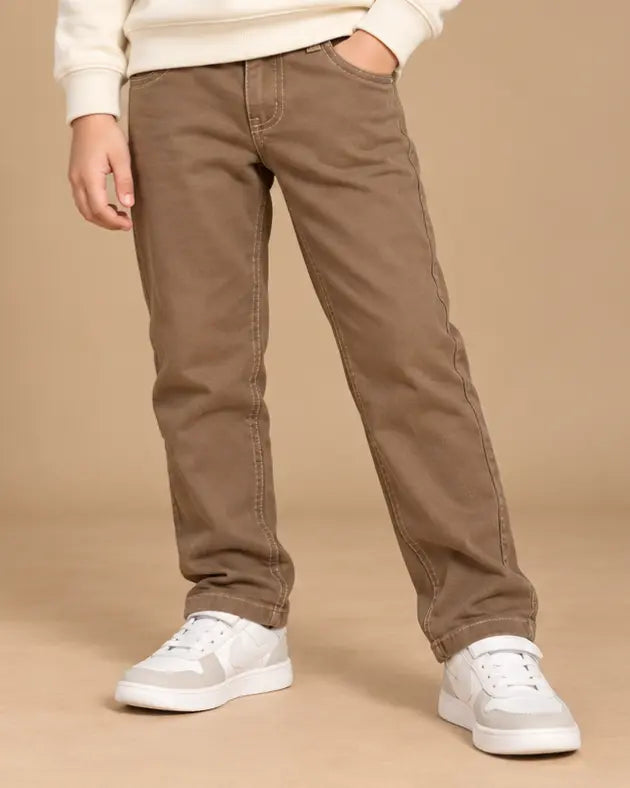 Branded Kids Brown Denim Jeans Pant - DN-011