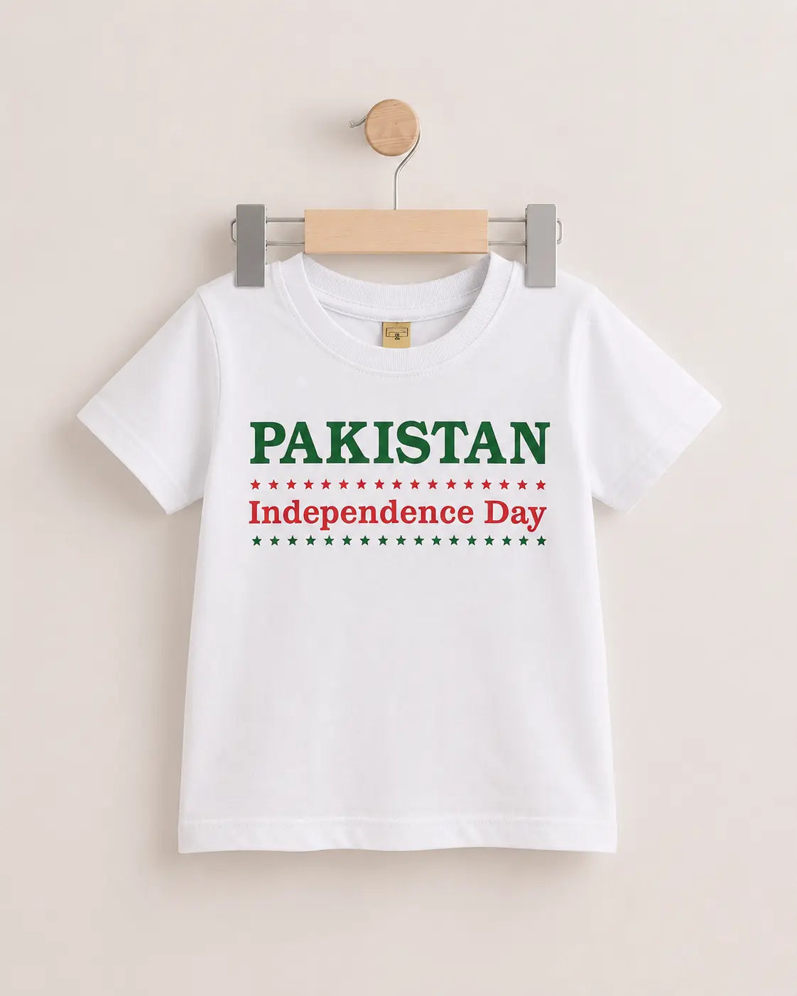 Junior Republic Kid's 14 August Independence Day Printed Tee Shirt