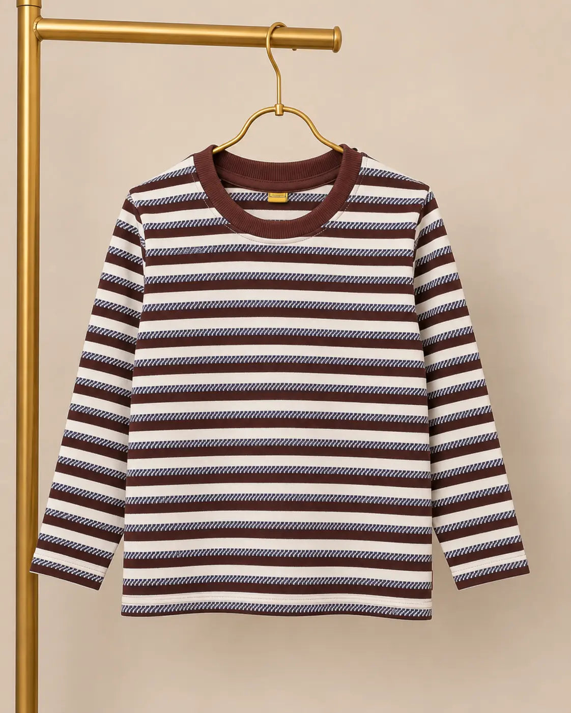 Kid's Stripes Style long Sleeves Shirt