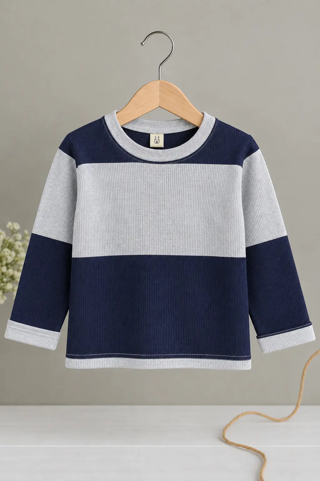 Kid's Stripes Style long Sleeves Shirt