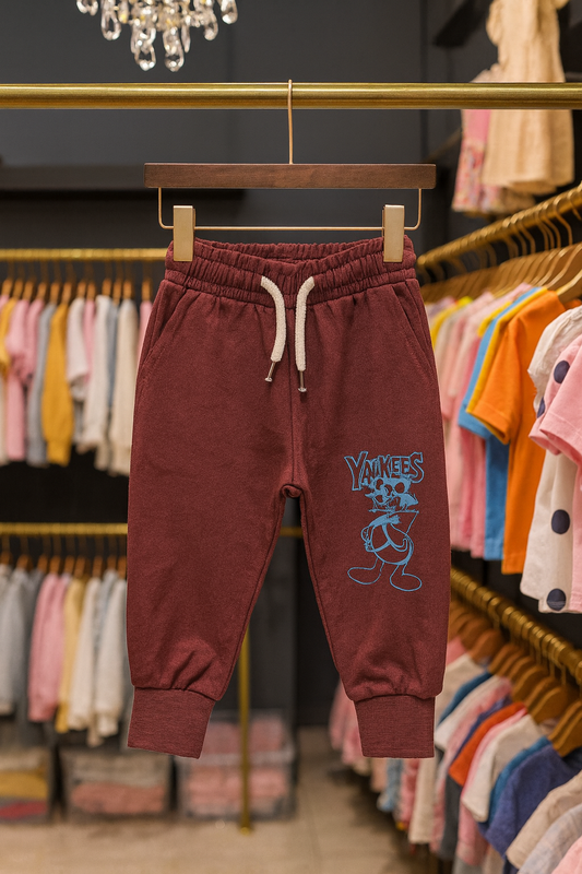 Junior Republic Cotton Jersey Mid Season Yankees Printed Trouser - Rs. 399 SALE