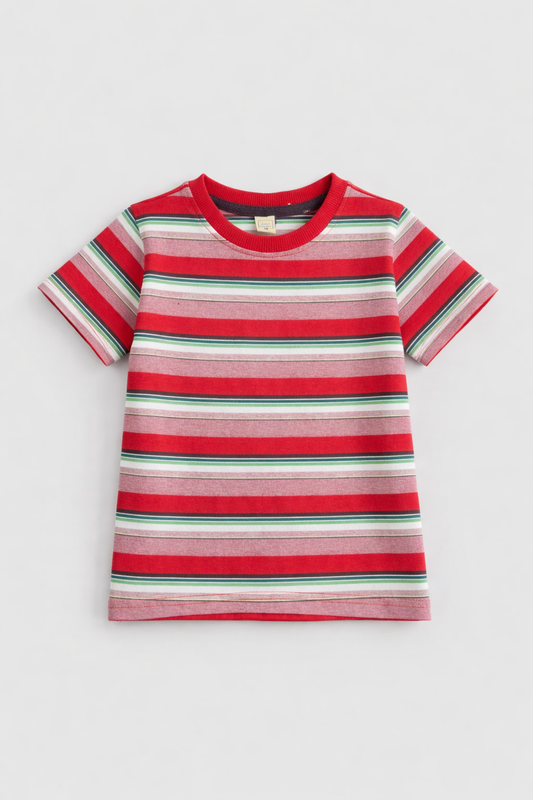 Junior Republic Kid's Stripes Style Tee Shirt