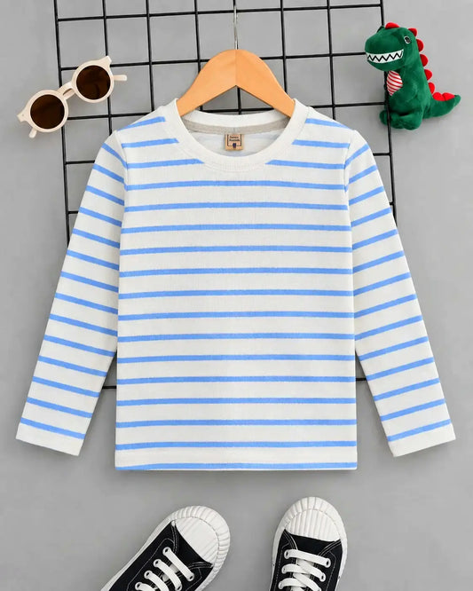 Kid's Stripes Style long Sleeves Shirt