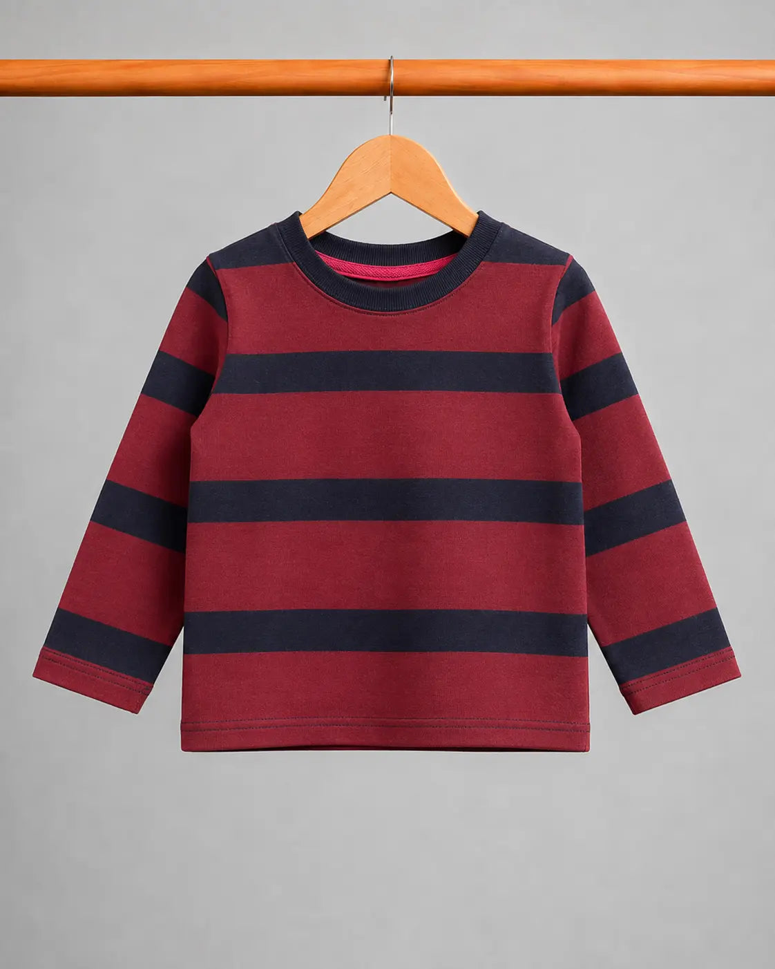 Junior Republic Kid's Stripes Style long Sleeves Shirt