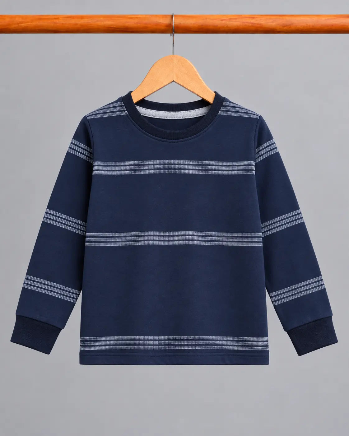 Kid's Stripes Style long Sleeves Shirt - LS-076