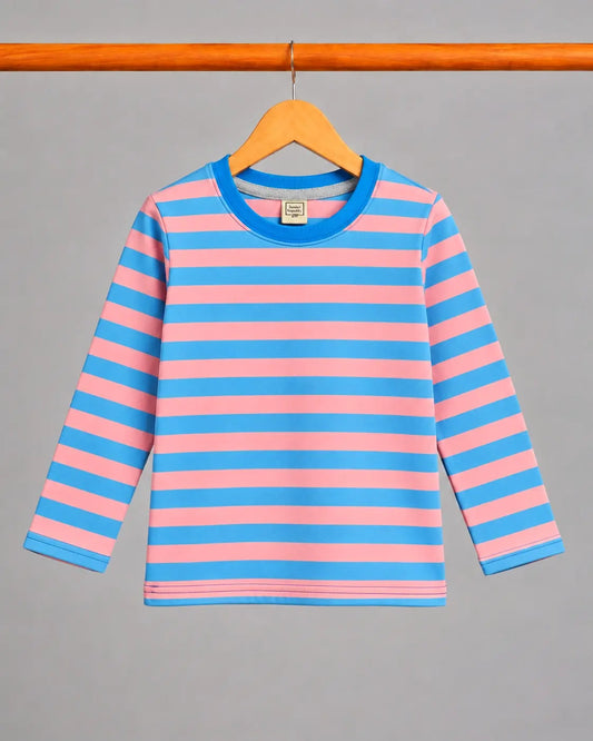 Kid's Stripes Style long Sleeves Shirt