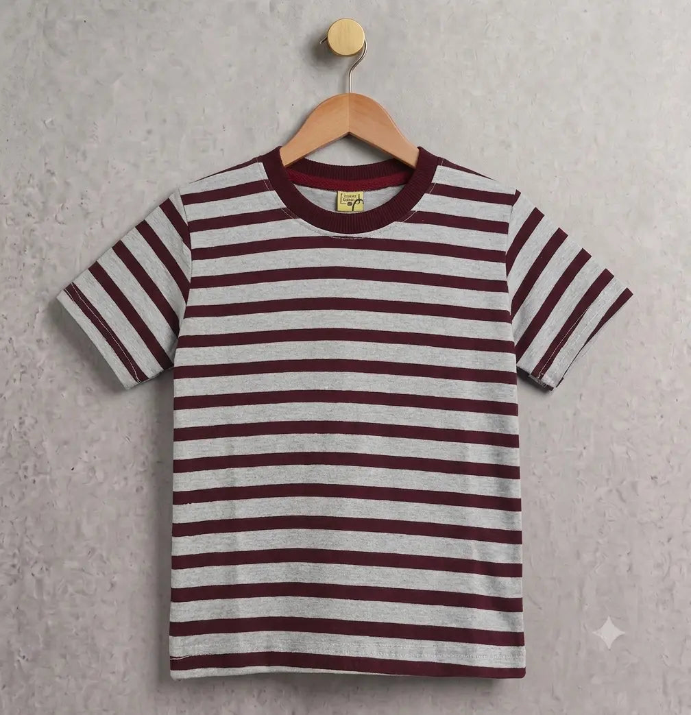 Junior Republic Kid's Stripes style Tee Shirt