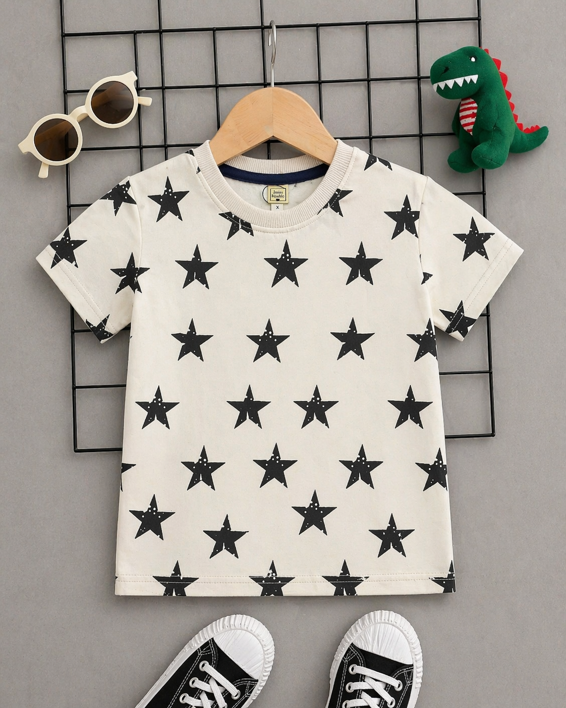 Junior Republic Kid's Star Printed Tee Shirt