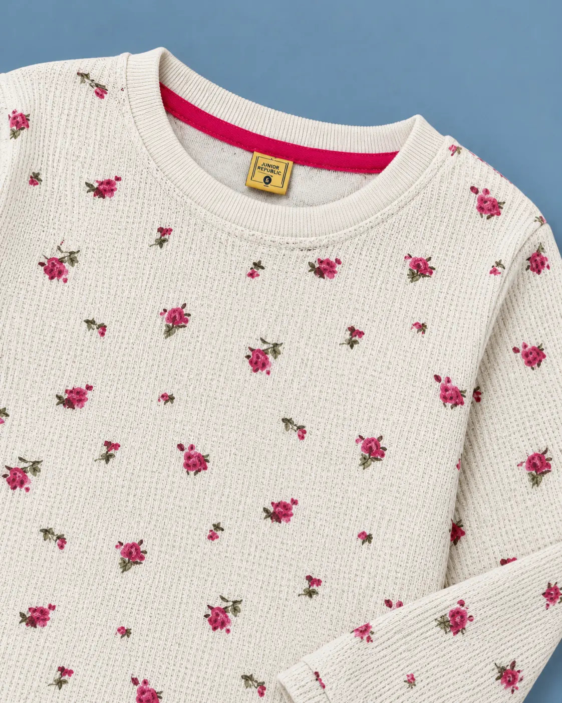 Kid's all over Floral print long Sleeves Shirt