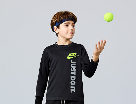 Junior Republic Just Do it Printed Activewear Long Sleeve Shirt - Summer Sale