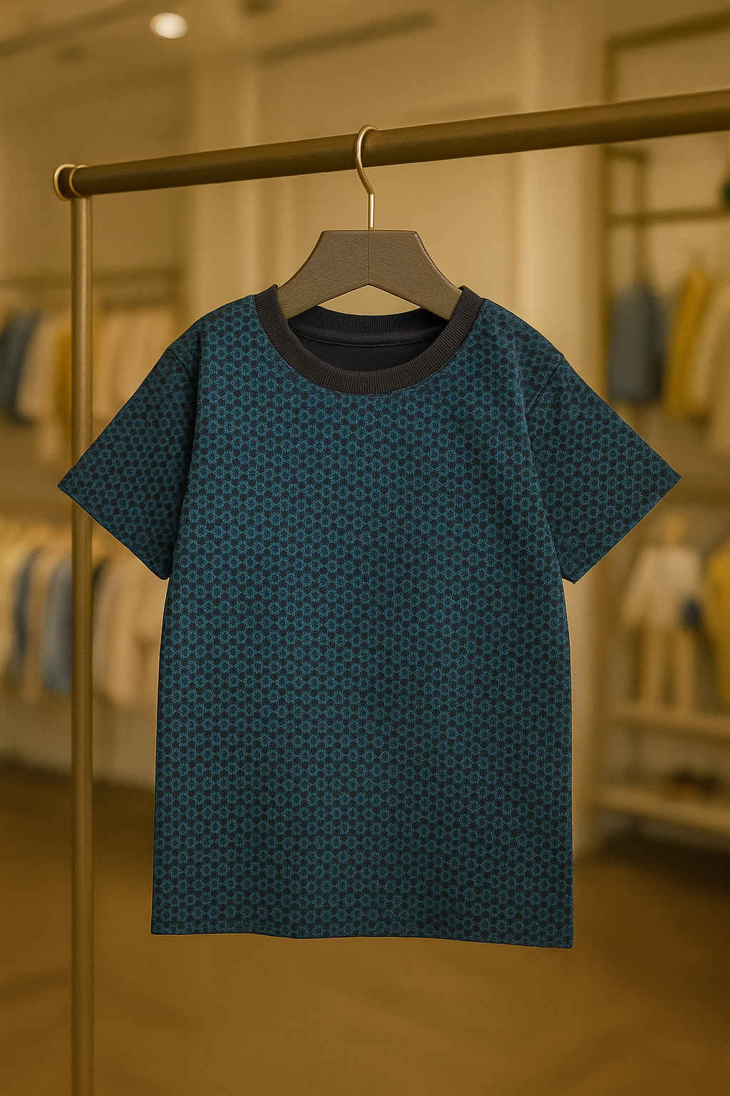 Junior Republic Kid's Honey comb Print Tee Shirt - Rs. 299 SALE