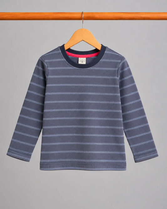 Kid's Stripes Style long Sleeves Shirt
