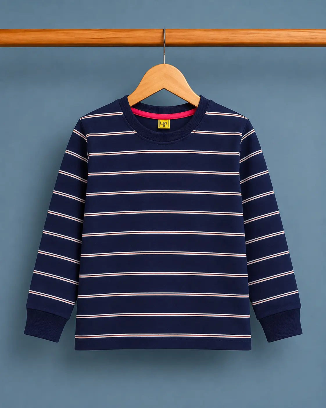 Junior Republic Kid's Stripes Style long Sleeves Shirt