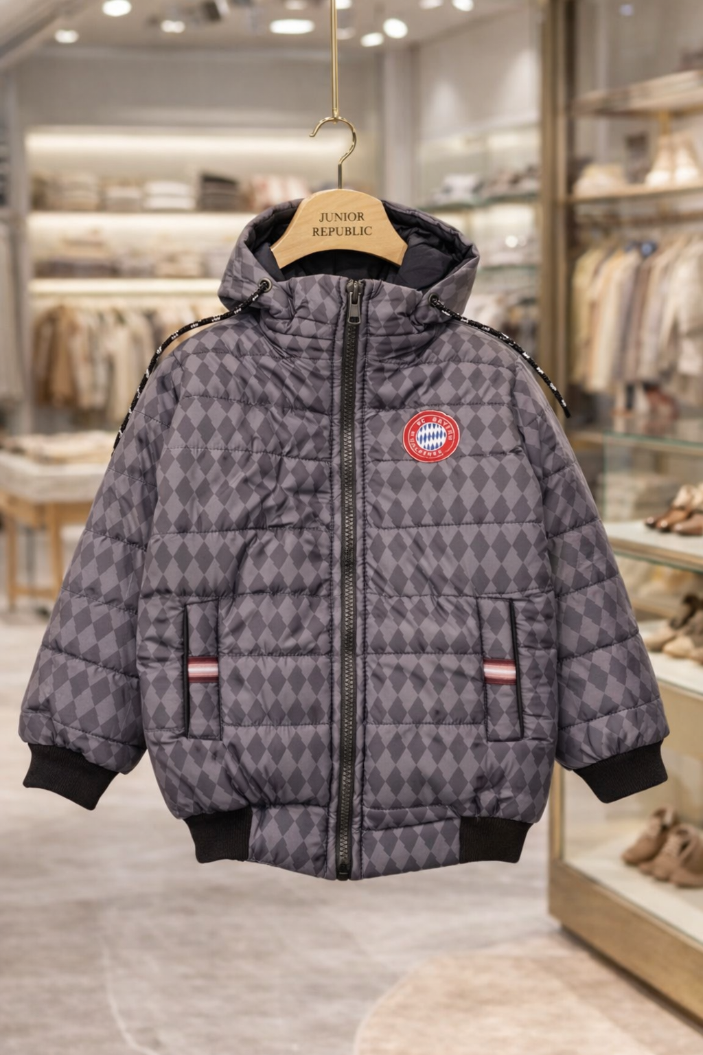 ..Hooded Puffer Jacket for Boys and Girls