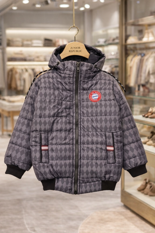 ..Hooded Puffer Jacket for Boys and Girls