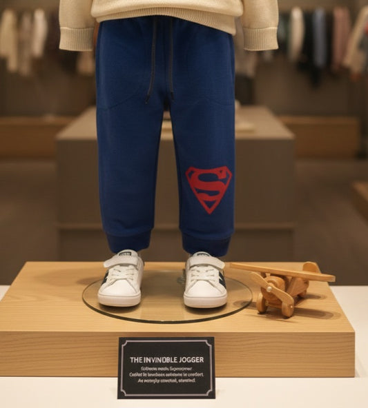 Junior Republic Super man Printed Fleece Winter Trouser - Rs. 399 SALE