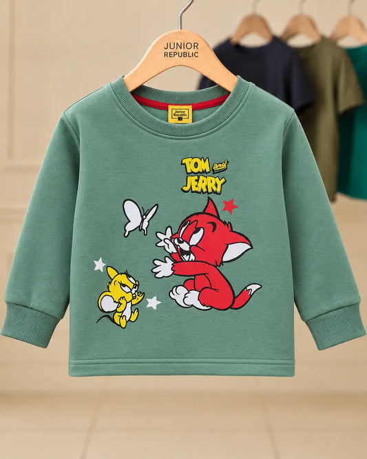 Kid's Tom & Jerry Printed long Sleeves Shirt - LS-144