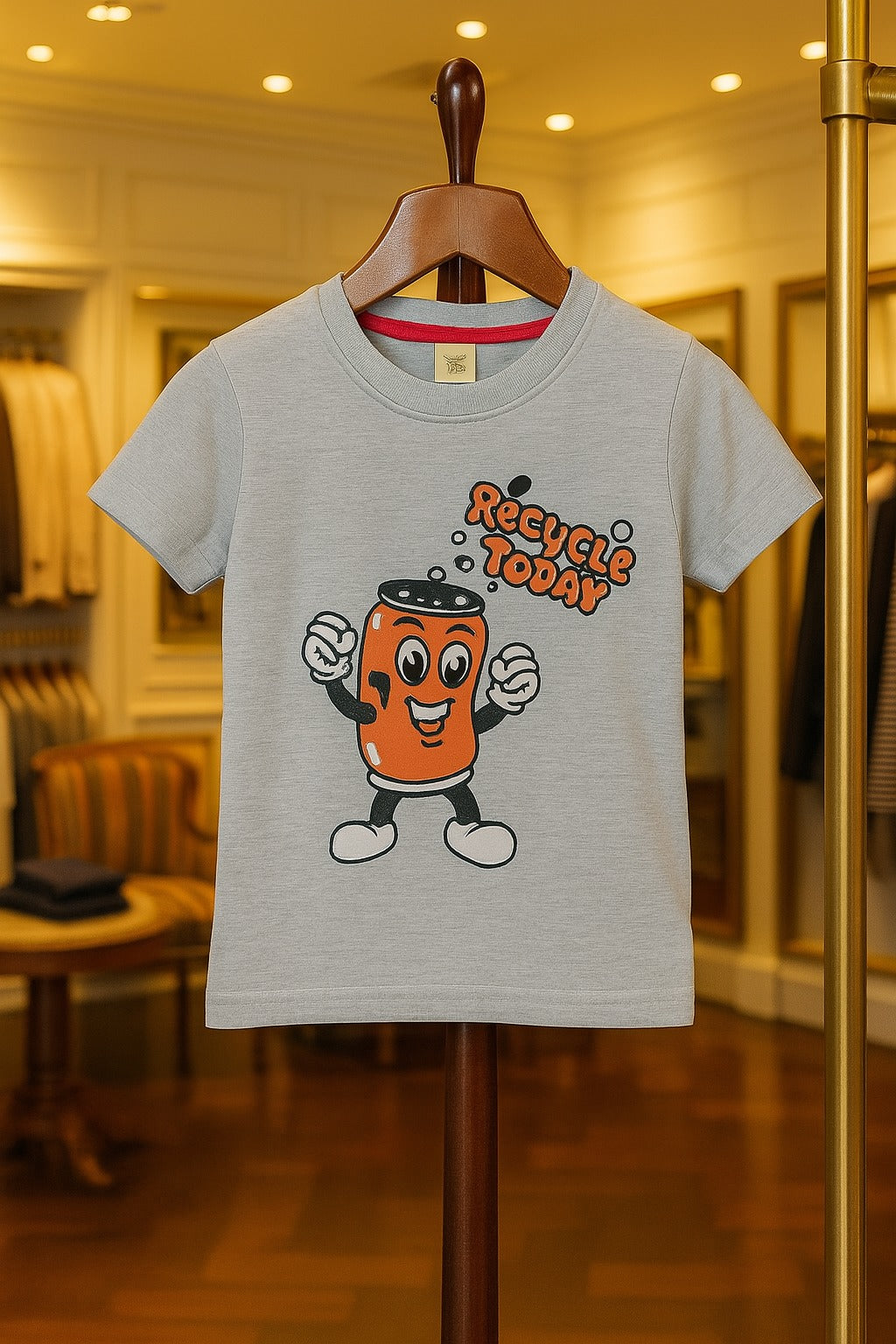 Junior Republic Kid's Recycle Today Printed Tee Shirt - Rs. 299 SALE