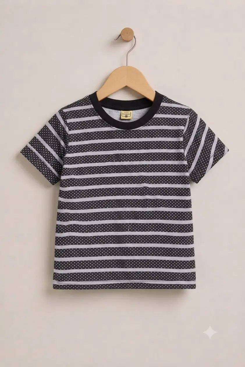 Junior Republic Kid's Stripes Style Tee Shirt