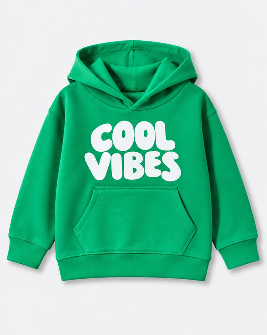 Cool Vibes Printed Kids Fleece Winter Hoodies for boys and Girls - HD-064
