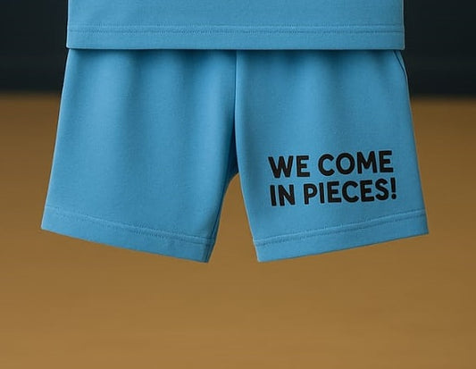 JUNIOR REPUBLIC  KID'S we come in pieces Printed SHORTS with Pockets- Rs. 299 SALE