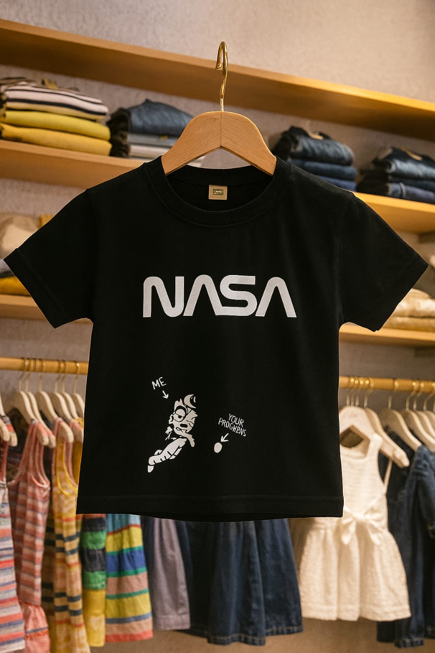 Junior Republic Kid's NASA Printed Tee Shirt - Rs. 299 SALE