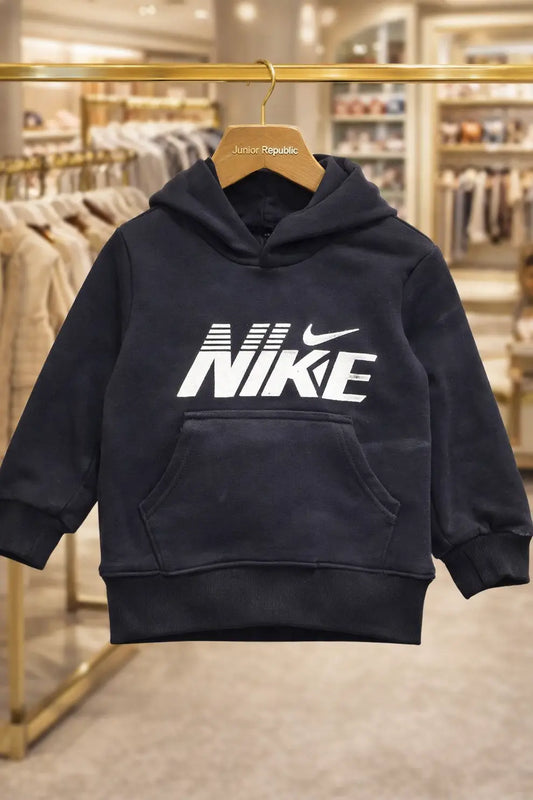 Junior Republic Nike Printed Kids Fleece Winter Hoodies for Boys & Girls - HD-004