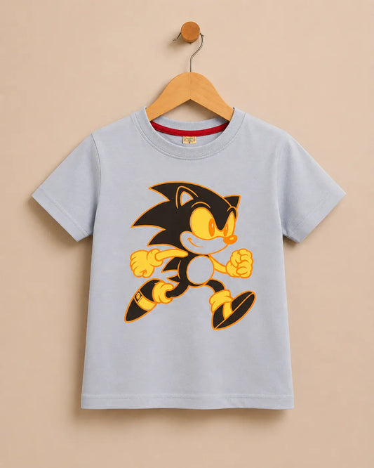 Junior Republic Kid's Sonic Printed Tee Shirt