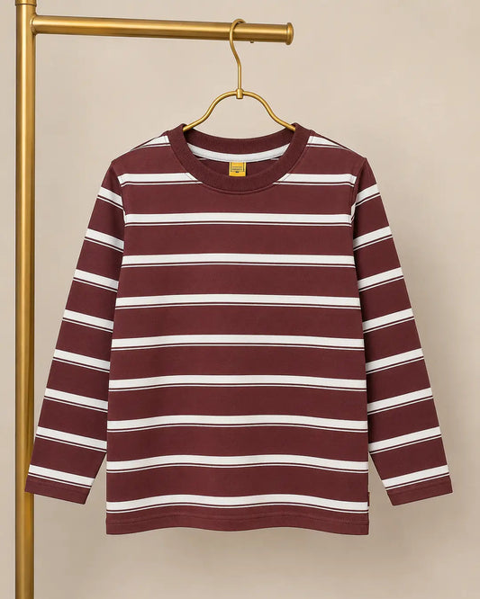 Kid's Stripes Style long Sleeves Shirt