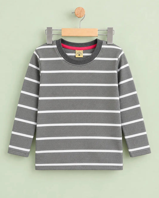 Kid's Stripes Style long Sleeves Shirt
