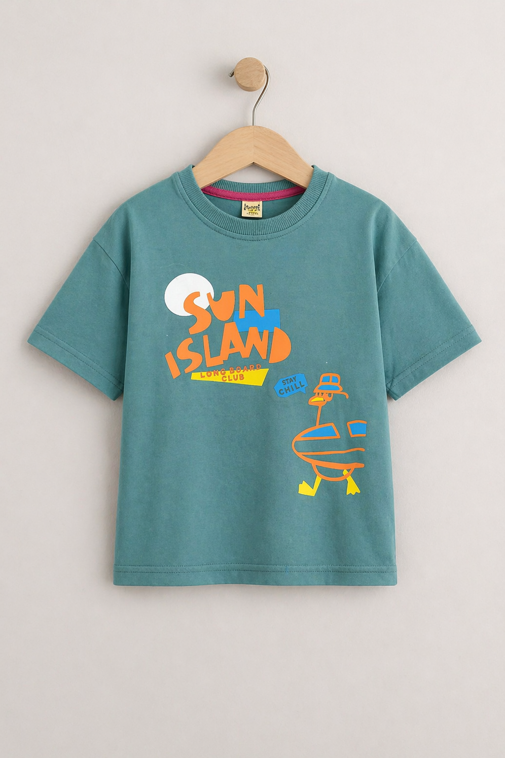 Junior Republic Kid's Sun Island Printed Tee Shirt