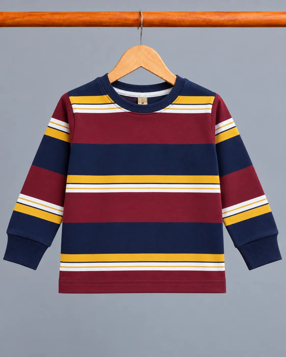 Kid's Stripes Style long Sleeves Shirt - LS-148