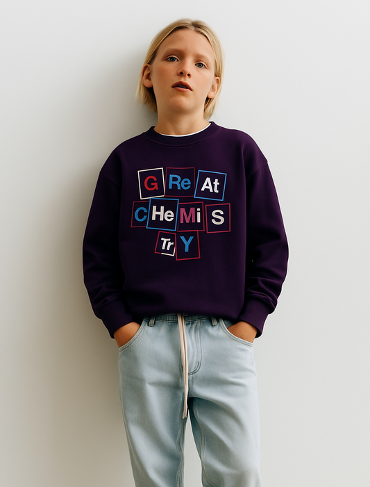Junior Republic Cotton Jersey Great Chemistry Printed Long Sleeve Shirt - Rs. 399 SALE