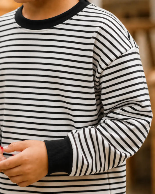 Kid's Stripes Style long Sleeves Shirt