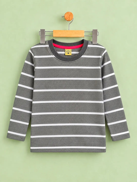 Kid's Stripes Style long Sleeves Shirt