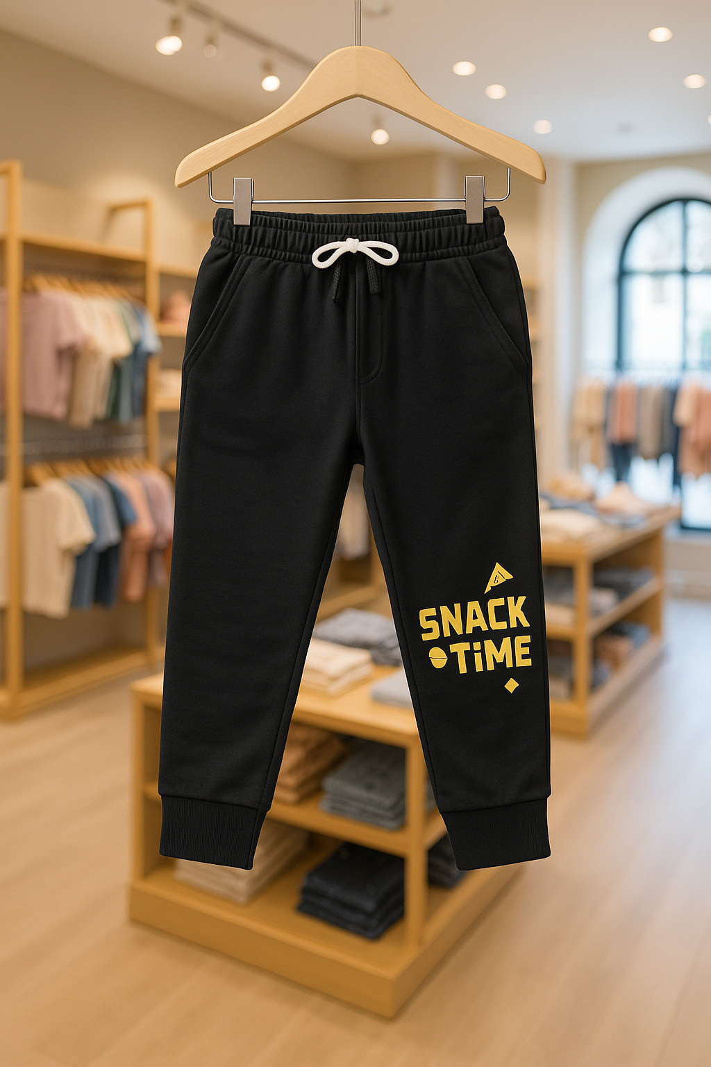 Junior Republic Cotton Jersey Mid Season Snack Time Printed Trouser - Rs. 399 SALE