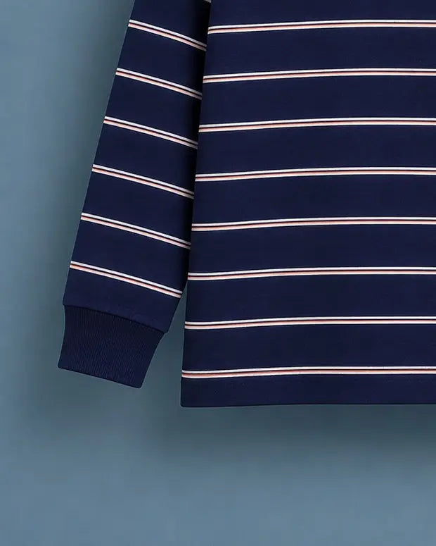 Kid's Stripes Style long Sleeves Shirt - LS-003
