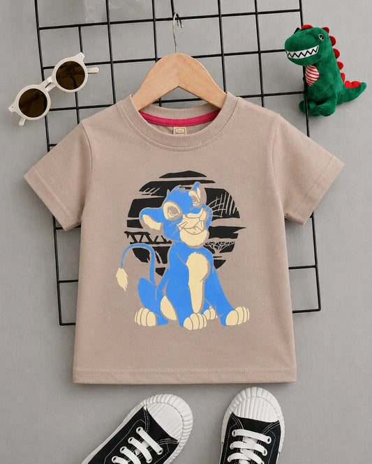 Junior Republic Kid's Lion King Printed Tee Shirt