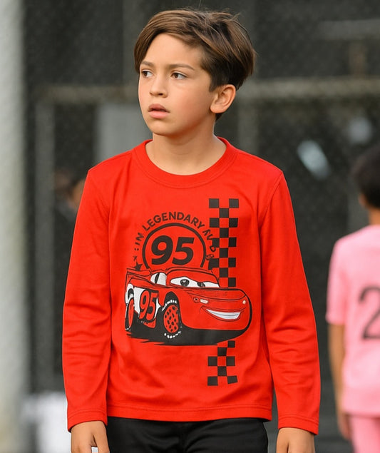 Junior Republic Car 95 Printed Activewear Long Sleeve Shirt - Rs. 399 SALE