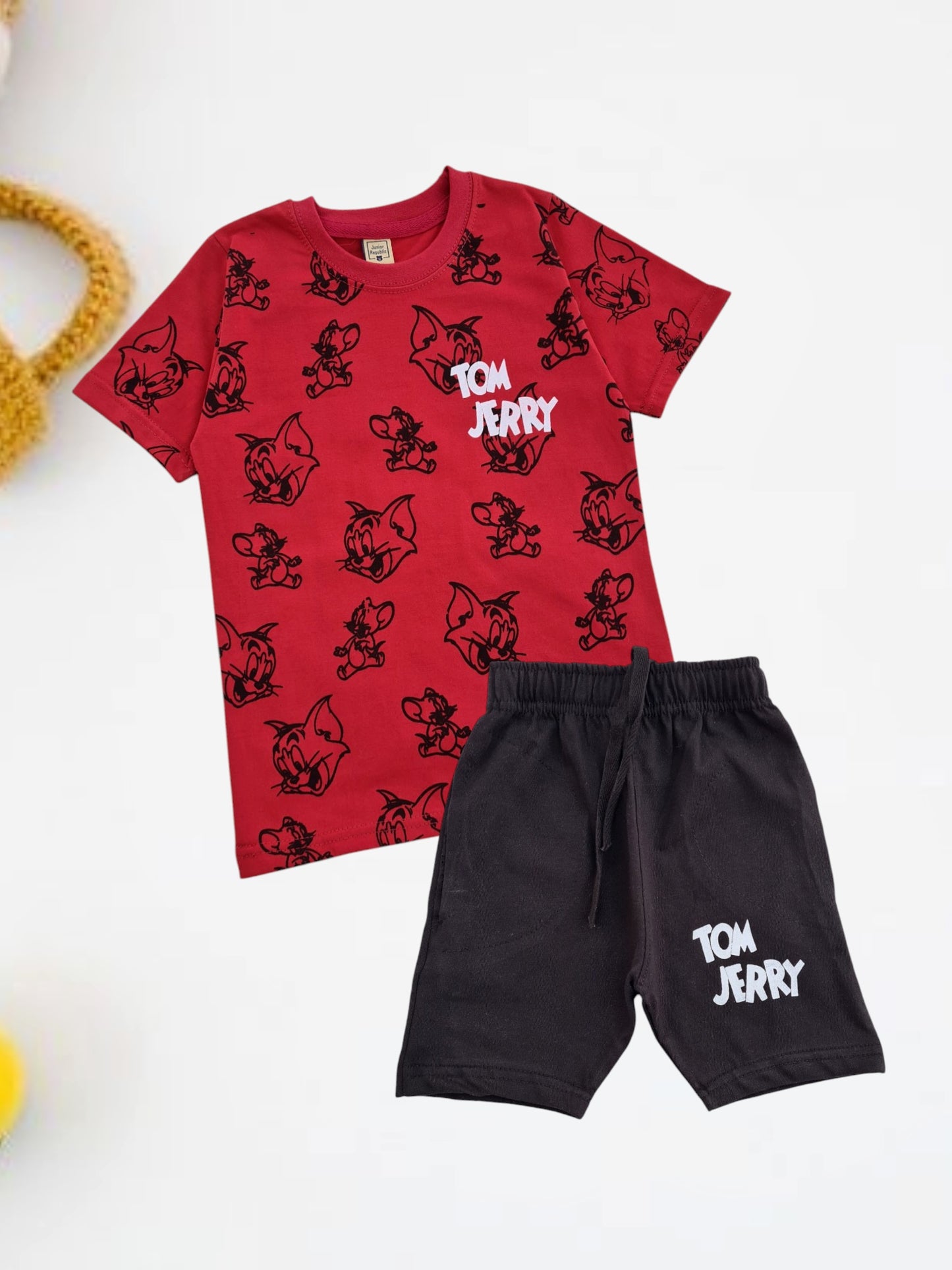 Junior Republic Kid's Tom & Jerry Printed Twin Set